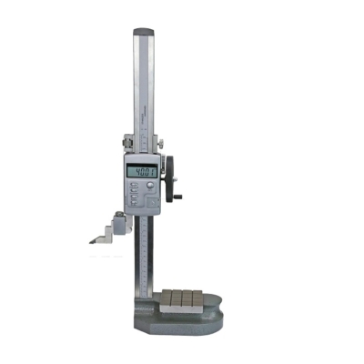 Digitális magasságmérő mérőasztallal, kézikerékkel, 200-300 / 0,03 mm