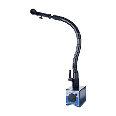 Mágneses mérőóra állvány flexibilis szárral, M8