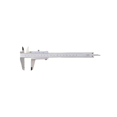 Tolómérő rögzítőcsavarral, 150mm/0,05mm, DIN 862