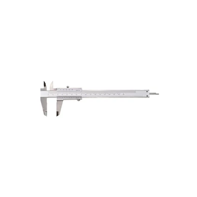Tolómérő rögzítő csavarral, 150mm/0,02mm, DIN 862